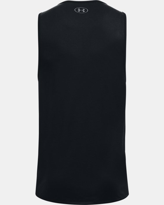 Men's UA Tech™ Graphic Tank in Black image number 5
